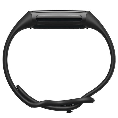 Fitbit Charge 5 Advanced Health & Fitness Tracker with Built-in GPS, Stress Management Tools, Sleep Tracking, 24/7 Heart Rate and More, Black/Graphite, One Size (S &L Bands Included)