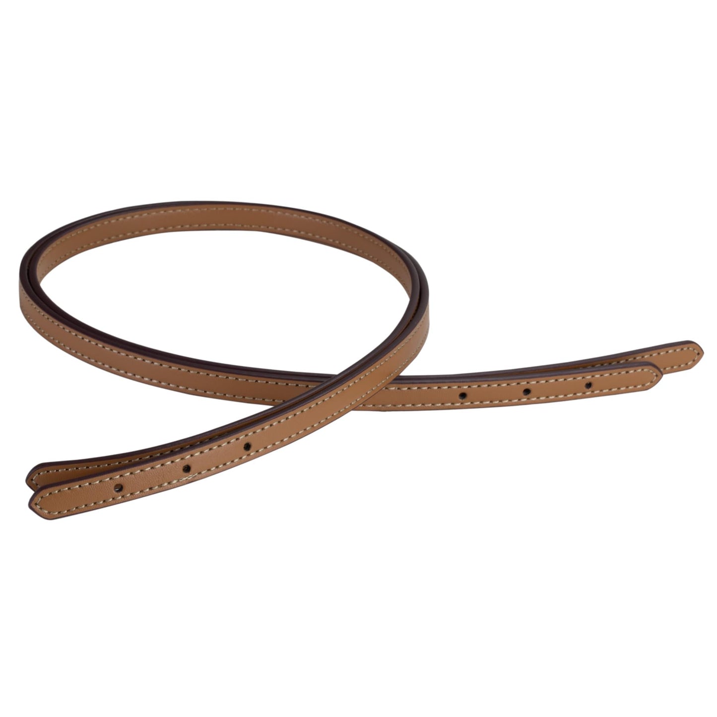 ALLZEDREAM Microfiber Leather Purse Strap Replacement Tote Bag Handbag Shoulder Handles 2 Pcs, Khaki, 1.2cm