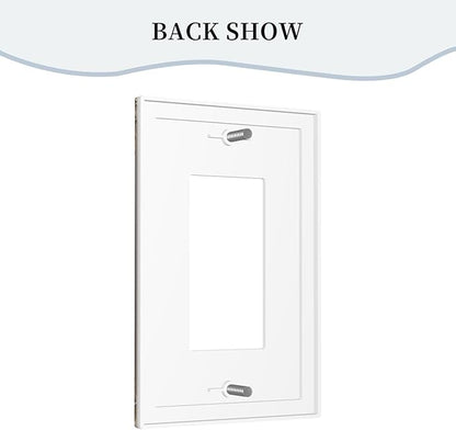 Decorative Art Light Switch Covers Elegant Rose Bouquet Art 1 Gang Rocker Outlet Decorative Switch plate Faceplate GFCI Light Switch Covers for Home Decor