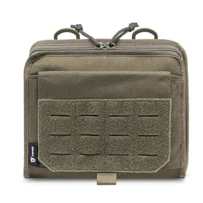 TSPRO Ultra Tactical Molle Admin Pouch Utility EDC Pouch Tool Organizer Clam-Shell Molle Pouches for Tools and Medical Suppliers Organization