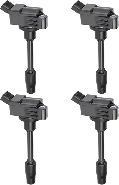 ECCPP 3 ignition coils with 3 iridium Spark Plugs,UF808,coils packs,for Smart Fortwo 2016-2017 0.9L‎224332428R,UF-808