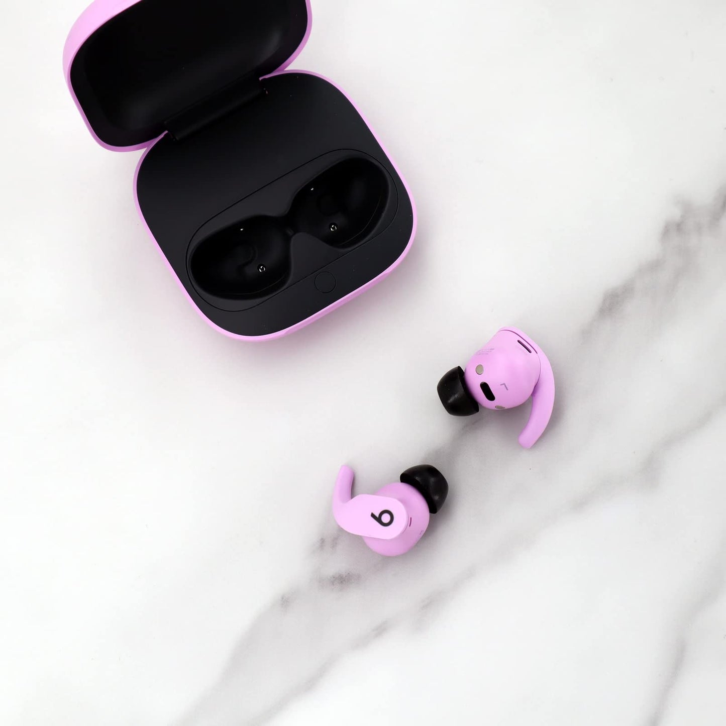 3 Pairs Memory Foam Compatible Beats Fit Pro Ear Tips Buds, S/M/L 3 Size Replacement, Cancel Noise, Anti-Slip, Fit in Case, Comfortable No Silicone Pain Earbuds - Black