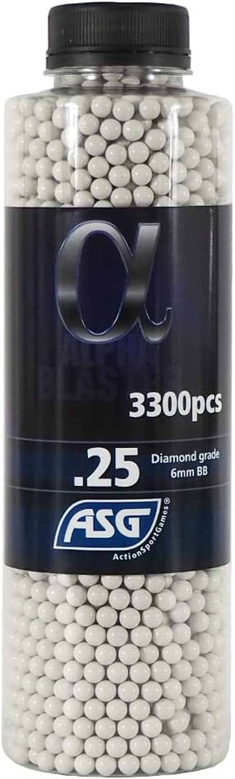 Alpha Blaster Airsoft BBs - 3300 Count Precision Rounds | High Performance