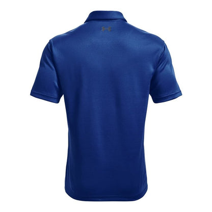 Under Armour Men's Tech Golf Polo, Tech Blue (432)/Pitch Gray, 3X-Large