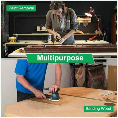Lounsweer 4 Pack 6 Inch Soft Sanding Pad Compatible with Festool 202458/202459 Sanders 48 Hole Disc Compatible with Festool ETS EQ 150/3 EQ ETS 150/5 Sanders