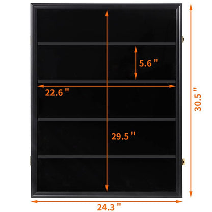 KCRasan 3 Pack 35 Graded Sports Card Display Frame -Baseball Card Display Case Lockable - Trading Card Collector Wall Display Holder for Basketball Football Cards, UV Protection Acrylic