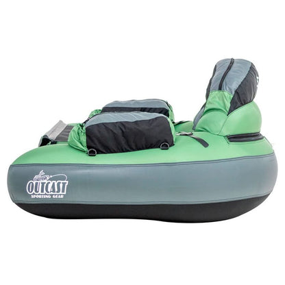 Outcast Sporting Gear OSG Summit Outdoor Recreation High Mountain Lakes Ponds Fishing Backpacking U-Shape Float Tube