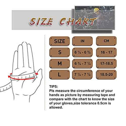 HLDD HANDLANDY Work Gloves for Women and Ladies, Leather Gardening Gloves Flexible Mechanic Working Gloves