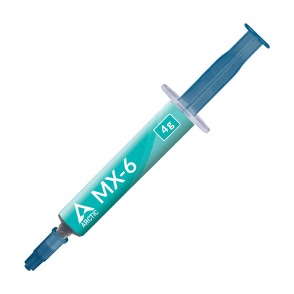 ARCTIC MX-6 (4 g) - Ultimate Performance Thermal Paste for CPU, Consoles, Graphics Cards, laptops, Very high Thermal Conductivity, Long Durability, Non-Conductive