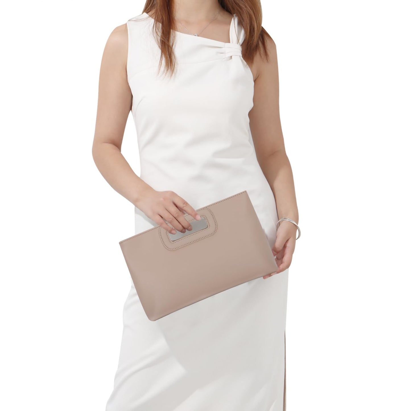 Freie Liebe Clutch Purses for Women PU Leather Evening Clutch Bag Fashion Handbags for Wedding, Cocktail, Prom with Chain