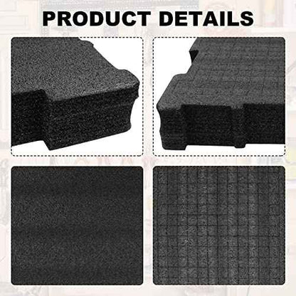 Tool Organizer Foam Insert DWST88801 fits DEWALT Tool Box packout Foam Inserts DWST17808, DWST17807, DWST17805 (2Pcs)