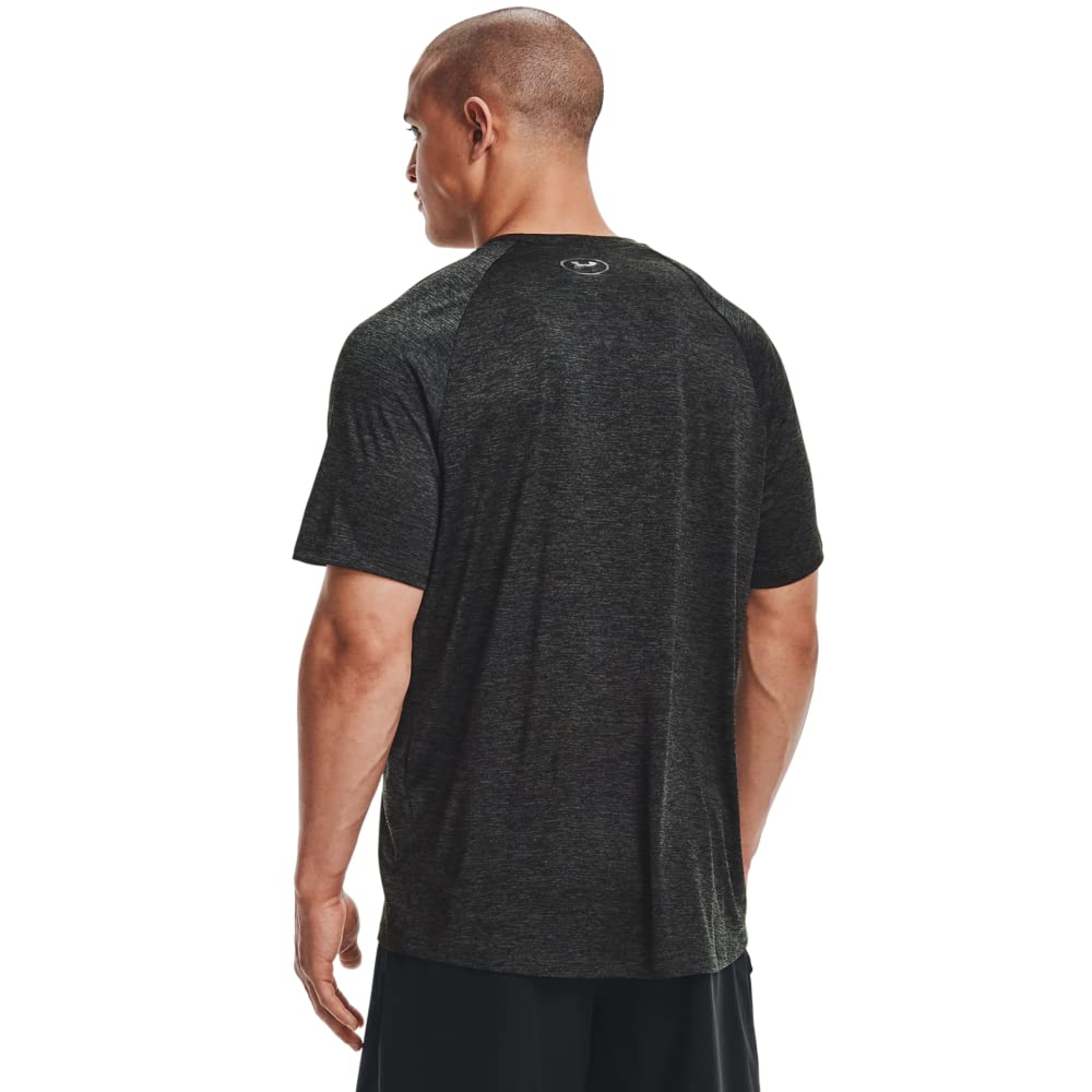 Under Armour Men's Tech 2.0 Short-Sleeve T-ShirtDISC , Baroque Green (311)/Black, X-Large Tall