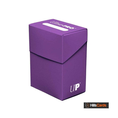 Ultra PRO Standard Deck Box, 80-Count, Purple