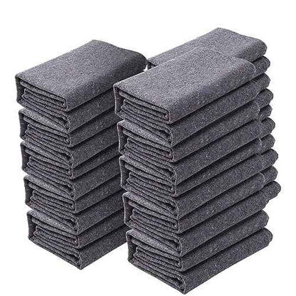 VEVOR Moving Blankets, 72" x 54", 21 lbs/dz Weight, 12 Packs, Professional Recycled Cotton Packing Blanket, Large Heavy Duty Shipping Mover Pads Perfect for Protecting Furniture, Floors, Appliances