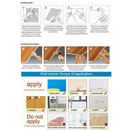 Simplemuji 3D Self Adhesive Black Diamond Waterproof Wallpaper Border Peel and Stick for Bathroom Kitchen Counter Top Tiles Sticker,4 Inch by 16.5 Feet