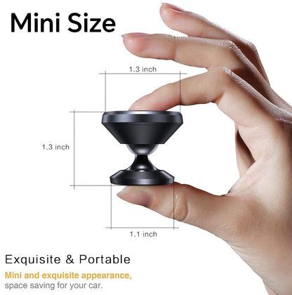 Coolpow【2 Packs 】Magnetic Phone Holder for car【Strong Magnet】phone holders for your car phone holder Mount for Car【4 Metal Plate】Universal Dash cell phone car mount for iphone Samsung car accessories