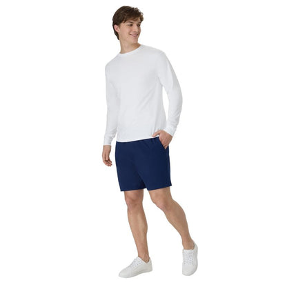 Hanes Men's Jersey Pocket Short Navy 2XL