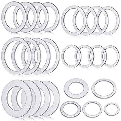 Sadnyy 20 Pcs Saw Blade Bushing Set - Arbor Adapter Ring Spacer 1'' to 20 Mm, 1'' to 5/8'', 7/8'' to 5/8'', 20 Mm to 1/2'', 4 Per Model