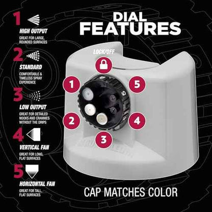 Rust-Oleum 384761 Stops Rust Custom Spray 5-in-1 Universal Bonding Primer Spray, 12 oz, Flat Gray