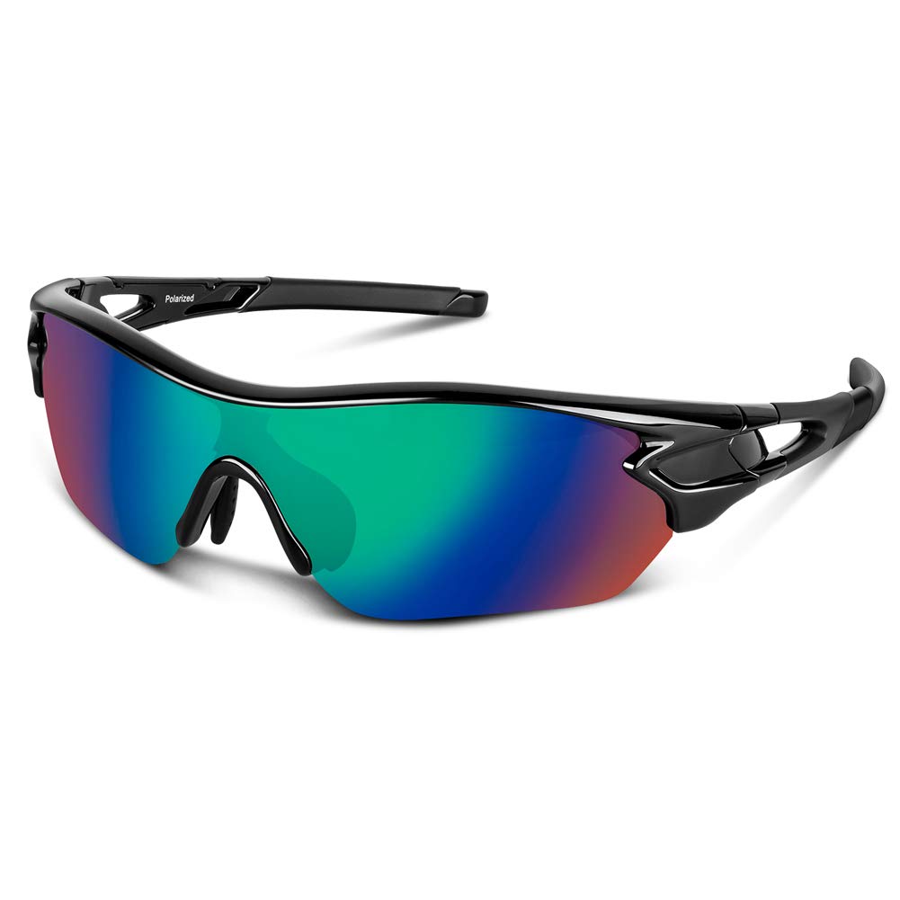 BEACOOL Polarized Sports Sunglasses for Men Women Youth Baseball Cycling Running Driving Fishing Golf Motorcycle TAC Glasses