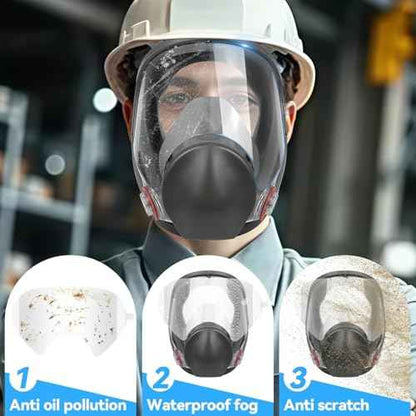 15 Pack Peel Off Lens Cover Compatible for 6885, 6000, 6700, 6800, 6900 Series Respirator Mask, Protective Cover for 6800 Mask