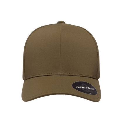 The Hat Pros Flexfit Delta 180 Seamless Carbon Cap | Flex Fit Performance 180 Fitted Cap (as1, Alpha, l, x_l, Olive)