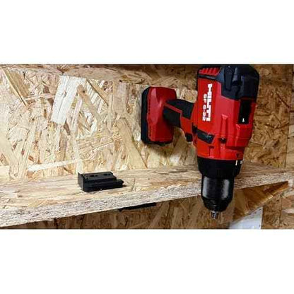 StealthMounts Tool Mounts for Hilti Nuron 22c | Tool Holders for Hilti Nuron 22v in Black | 4 Pack | Made in the United Kingdom