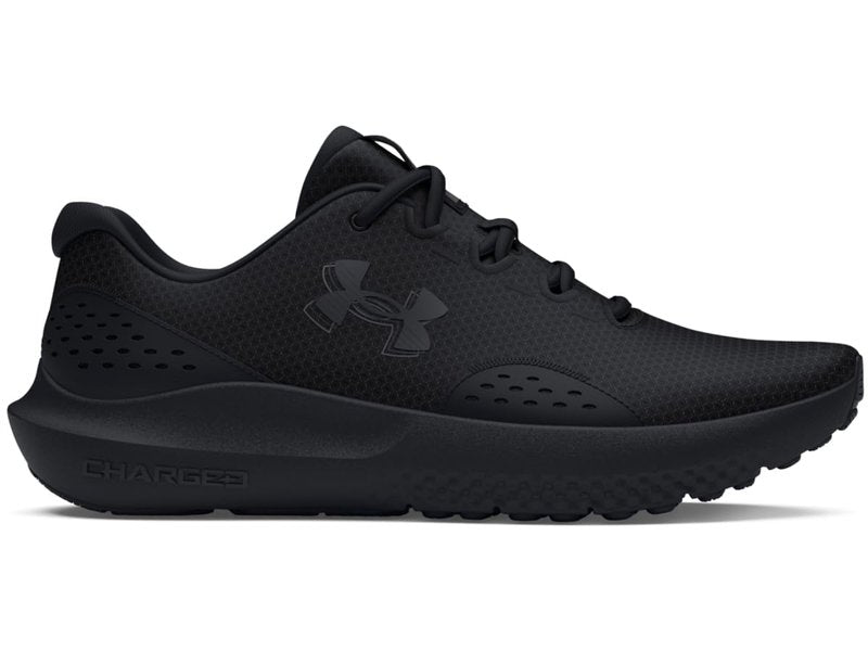 Under Armour Men's Surge 4, (001) Black/Black/Black, 8, US