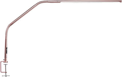 daylight Slimline 4™ LED Table Lamp in Rose Gold - 6,000K, 3,200 Lux, 4 Brightness Levels, USB-C Charging Port, Anti-Glare Diffuser, Flexible Design, Art & Craft, Sewing, Nail Salon