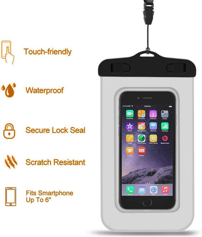 Unigear Dry Bag Waterproof, Floating and Lightweight Bags for Kayaking, Boating, Fishing, Swimming and Camping with Waterproof Phone Case (Pale Yellow, 30L)