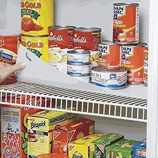 Shelf Liner for 16" Wire Shelving with Locking Tabs - 10 Foot Roll