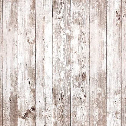 VEELIKE Aged Brown Shiplap Peel and Stick Wallpaper Farmhouse Wood Contact Paper for Walls Cabinets 17.7''x118'' Wood Wallpaper Removable Self Adhesive Bulletin Board Paper Roll for Classroom Bathroom