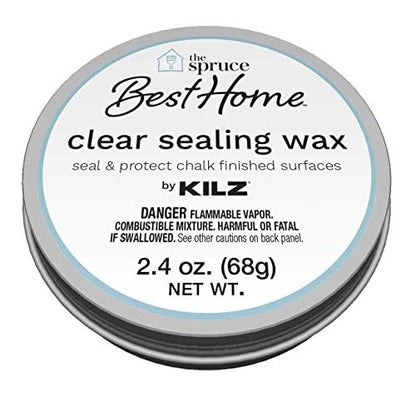 Kilz S644032 Sealing Painted Surfaces, 2.4 oz, Clear Wax