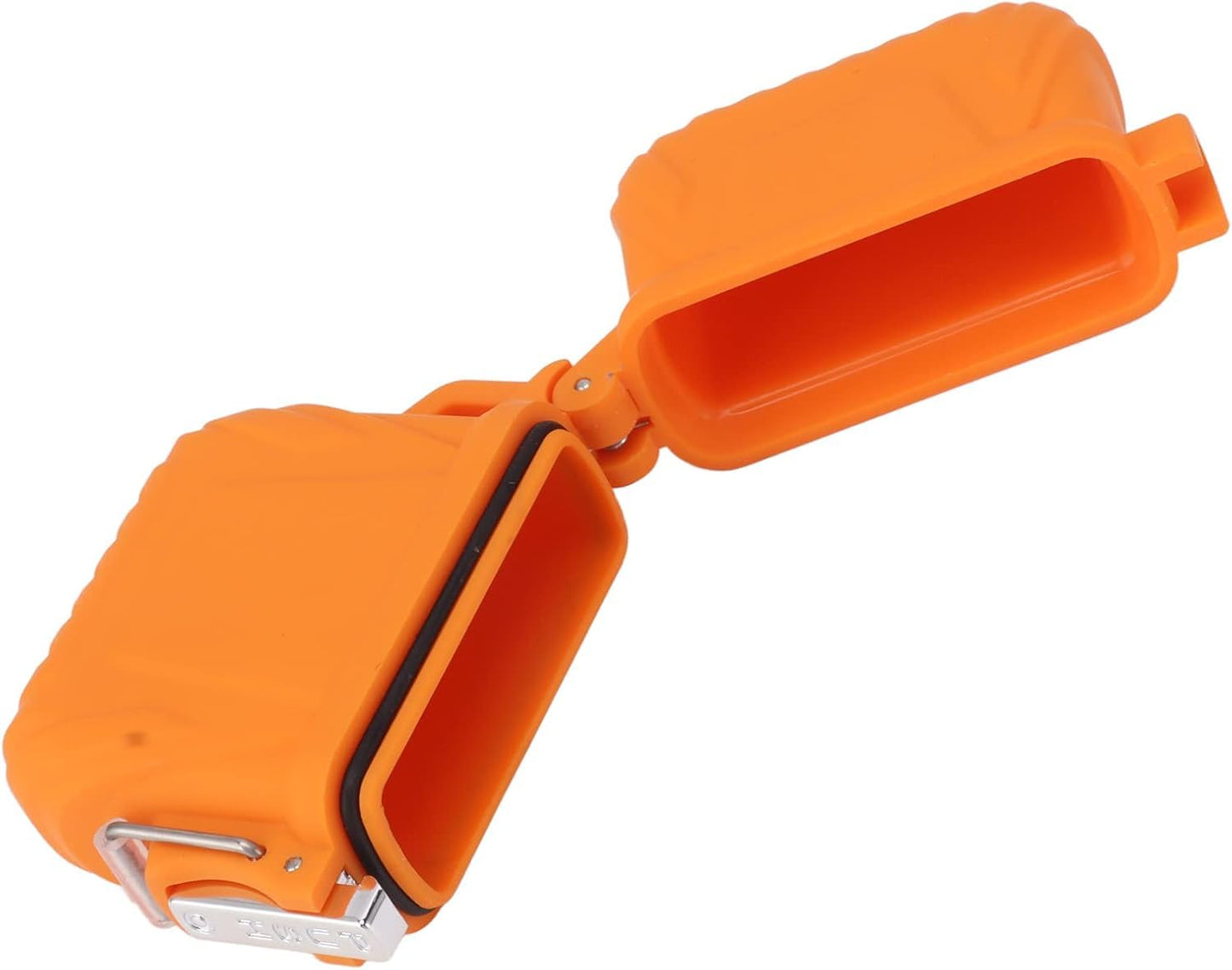 Torch Lighter Cover Case, Sturdy IP56 Lighter Case 2PCS for Travel for Camping (Orange)