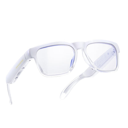 OhO Smart Glasses,Polarized Sunglasses with Bluetooth Speaker,Athletic/Outdoor UV Protection and Voice Control,Unisex(Mirror Blue Lens)