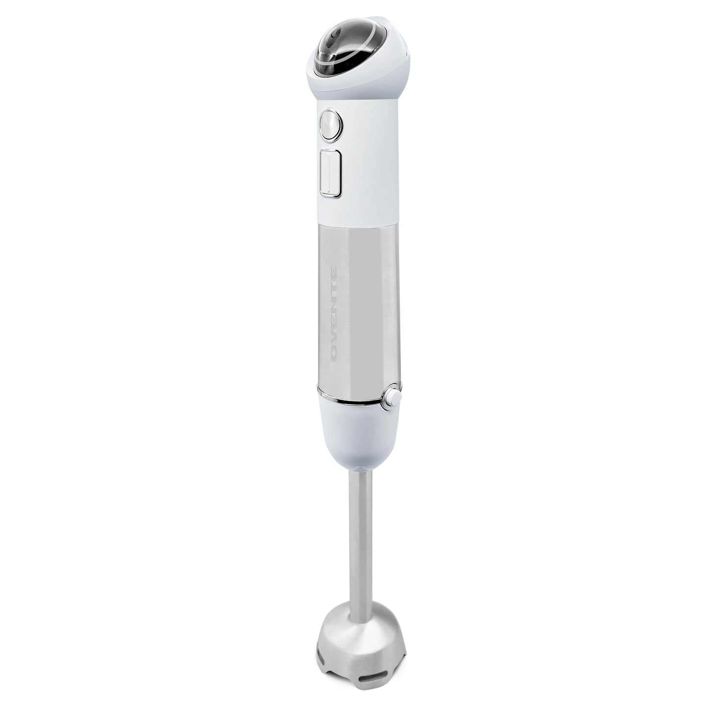 OVENTE Immersion Hand Blender, 300W Electric Handheld Portable Stick Mixer with 2 Mixing Speed and Stainless Steel Blades for Effortless Blending Smoothies, Shakes, Puree or Baby Food, Red HS560R