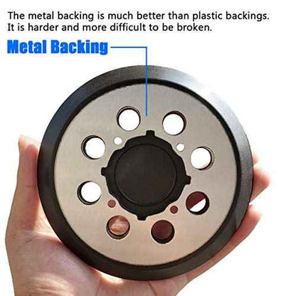 5" Hook-&-Loop Replacement Sander Pad for DeWalt DWE6423/6423K, DWE6421/6421K, DCW210B Random Orbital Sander - 5 Inch Aluminum Alloy Sanding Pad for Part Number DWE64233 & N329079 ¡¦