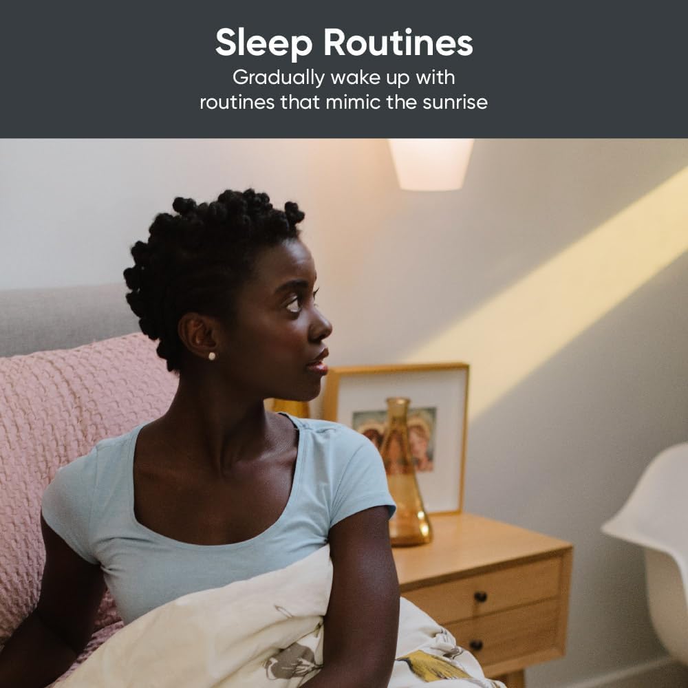 Wyze Lifestyle Bulb White, 800LM A19 Tunable-White Wi-Fi Smart Light Bulb, Compatible with Alexa and Google Assistant, 2.4GHz, No Hub Required, 2700K - 6500K, Dimmable, 90+CRI, Timer & Group, 4-Pack