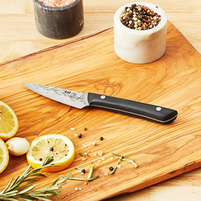 Kai PRO 6" Chef’s Knife, Hand Sharpened Kitchen Knife for Professional and Home Chefs, Japanese AUS6M Stainless Steel Blade, Full-Tang POM Handle, NSF Certified
