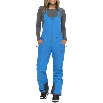 Arctix Women's Essential Insulated Bib Overalls, Marina Blue, 2X Short