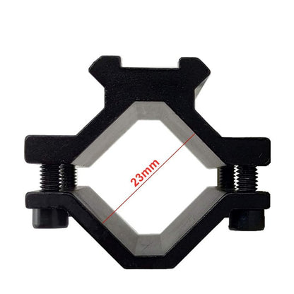 Persei Scope Barrel Clamp Mount Adapter with Weaver Picatinny Rail