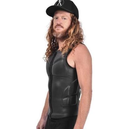 A Vebodi Surf Impact Protection Vest | Pop-Up Water Safety Gear | PFD for Surfing and Water Sports (Small)