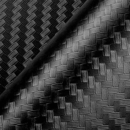 ReWallpaper Black Textured Wallpaper Peel and Stick Modern Embossed Contact Paper for Cabinets Removable Prepasted Wallpaper Roll for Walls Waterproof Bathroom Wall Paper Easy to Apply 17.7in x 6.5ft