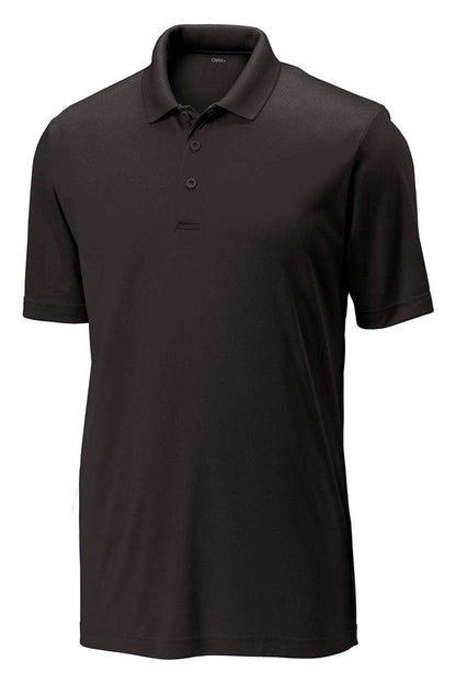Opna Golf Shirts for Mens Regular, Big and Tall Size Golf Polos Dry Fit Shirts Short Sleeve (Black)