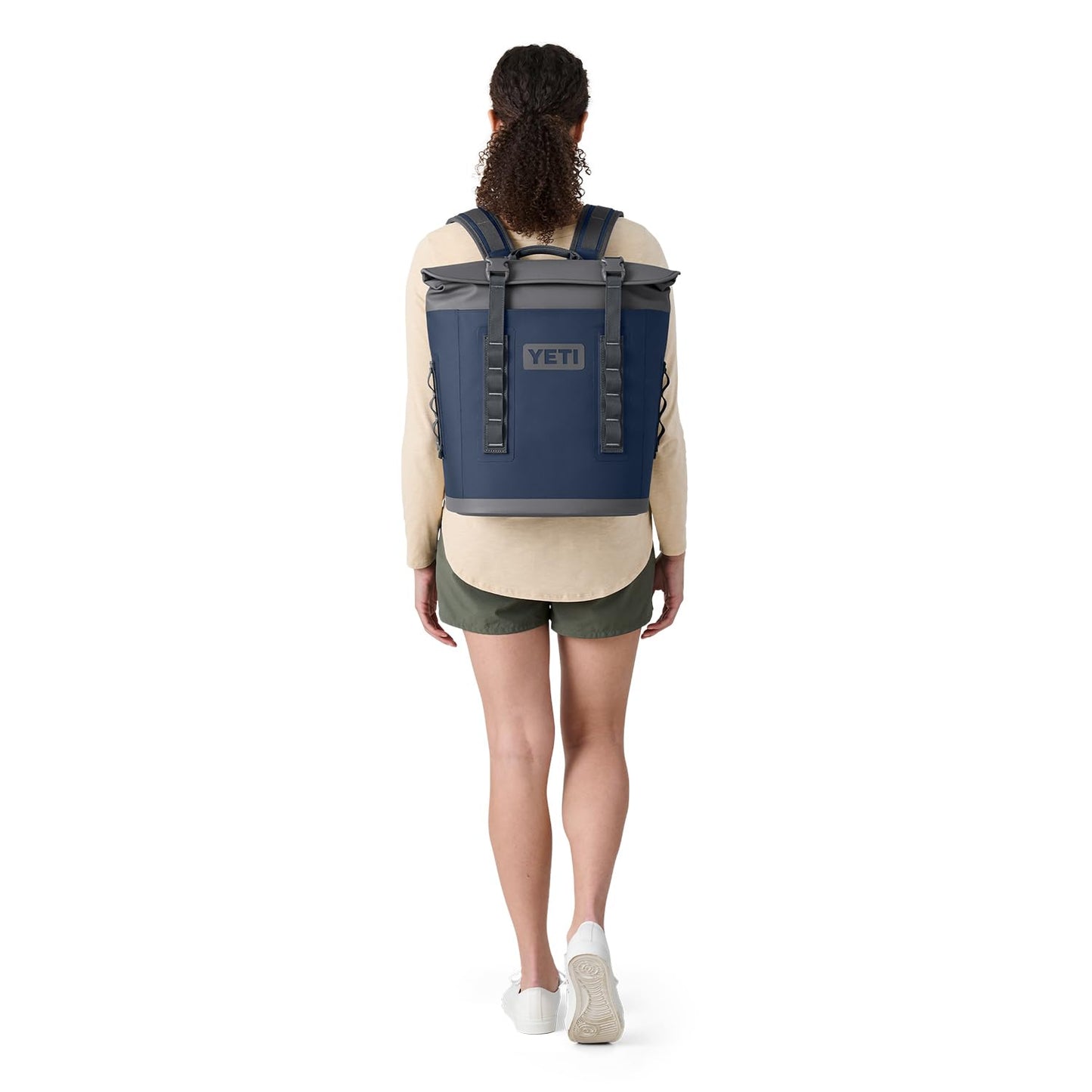 YETI Hopper M12 Backpack Soft Sided Cooler with MagShield Access, Olive
