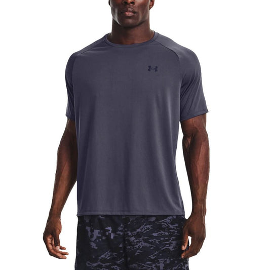 Under Armour Men's Tech 2.0 Short-Sleeve T-Shirt, (558) Tempered Steel / / Midnight Navy, X-Large Tall
