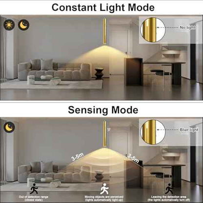 Battery Operated Pendant Light Set of 2, Wireless Chandelier with Remote, 3 Color Dimmable, 6000mAh Hanging Battery Operated Light for Kitchen Island Dinning Room Bedroom, Gold