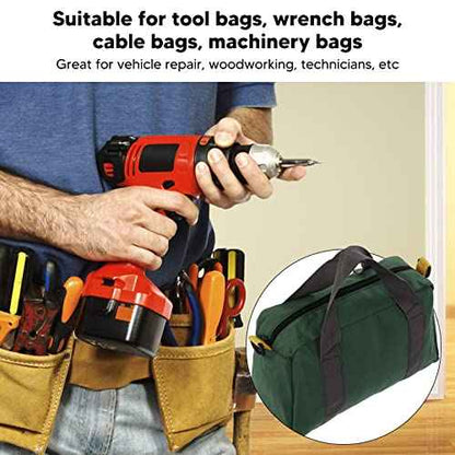 Tool Bag, Wideangle Tool Bag, Waterproof, Strong Carrying Capacity, Widened Large Zipper, Widely Used for Wood Screwdrivers (41cm/16in)