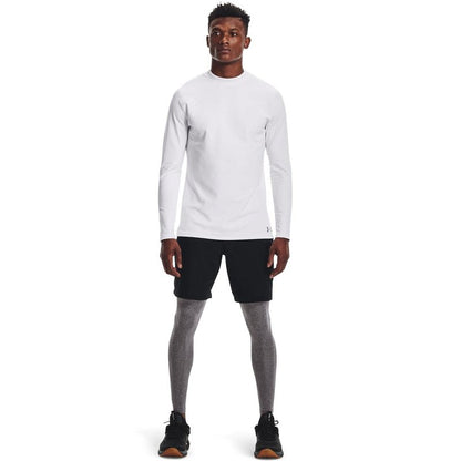 Under Armour Men's ColdGear® Armour Fitted Mock SM White