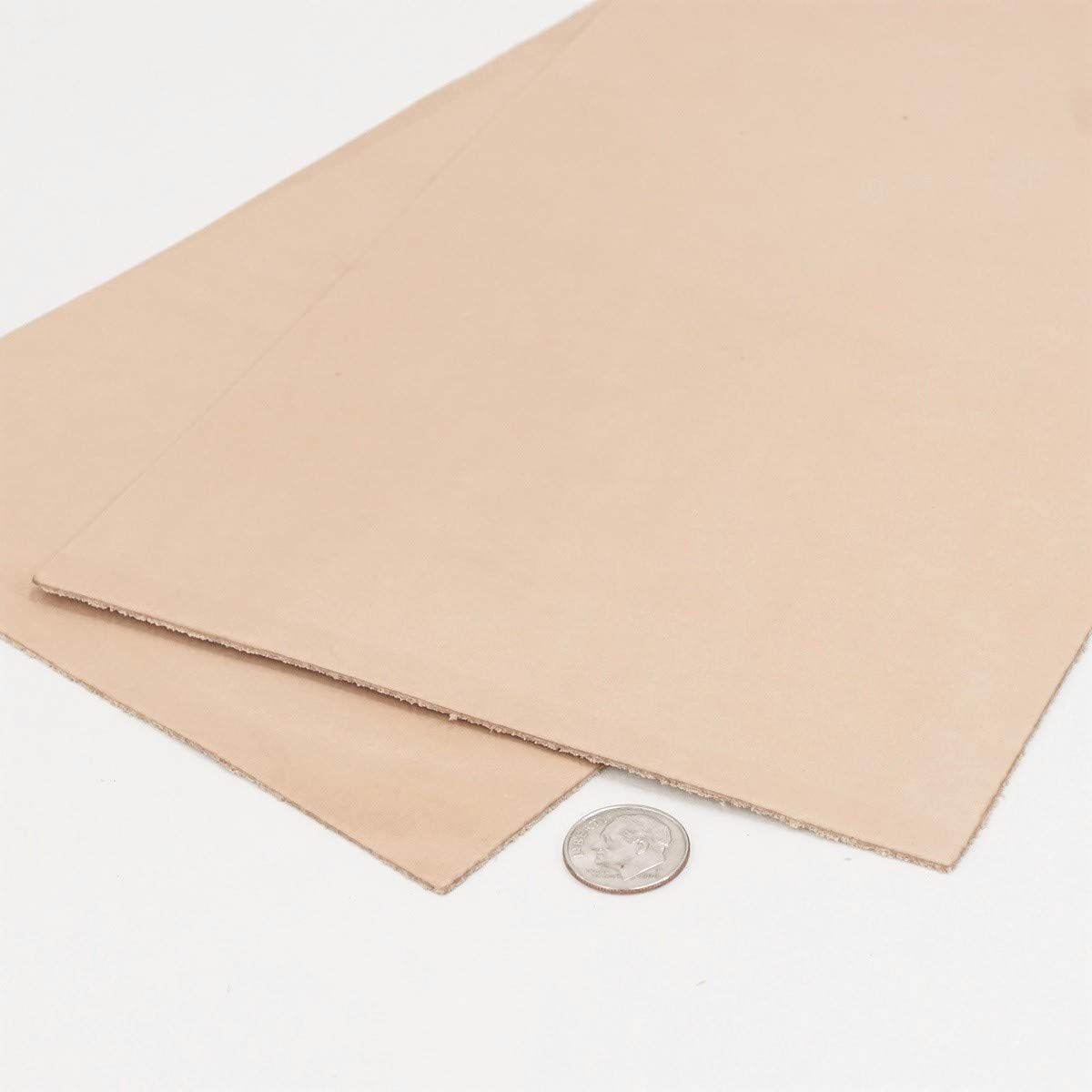 Full Grain 10" x 10" 3-4 Ounce Import Vegetable Tanned Tooling Leather Pre-Cut for Carving, Stamping, Dyeing, and Laser Engraving 1.2mm-1.6mm Thickness - Springfield Leather Company